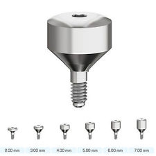 10 X Healing Caps for Dental Implant Abutment 3.75mm Diameter 2 mm Height