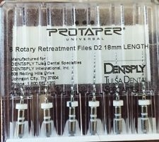 Dental Dentsply Tulsa Rotary RetreatmentÂ ProTaper UniversalÂ Files 18 mm D2