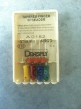 Dentsply Maillefer Tapered Finger Spreader Hand use ABCD 21mm Dental Root Canal