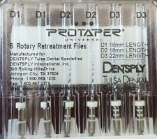 Dental Dentsply ProTaper Universal Rotary Retreatment FilesÂ Assorted Pack of 6