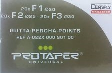 Protaper Universal F1-F3 Assorted GuttaÂ Percha Points Dentsply Tulsa Box of 60