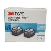 3M ESPE 5 Stainless Steel Primary Molar Crowns