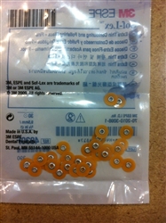 3M ESPE Sof-Lex soflex Discs Fine 3/8 inch 9.5mm Bag of 30 Dental Orange